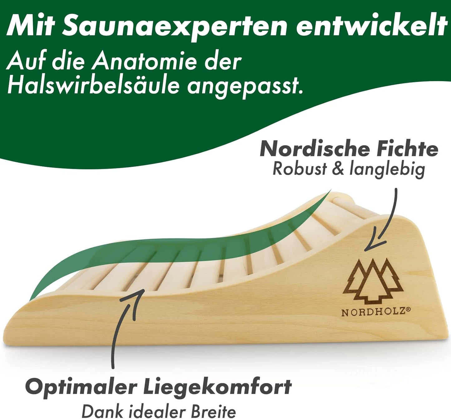 Kopfstütze, 2x Ergonomische Kopfstütze