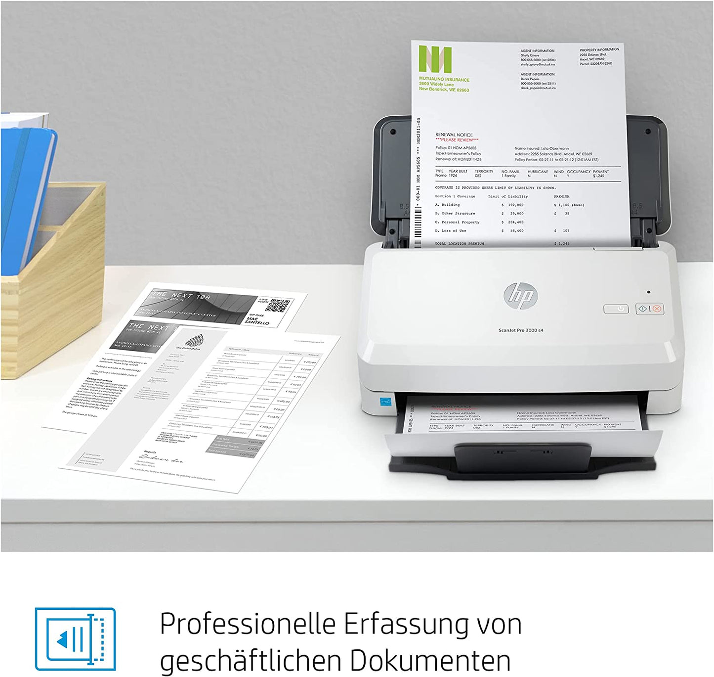 ScanJet Pro 3000 s4, Einzugsscanner
