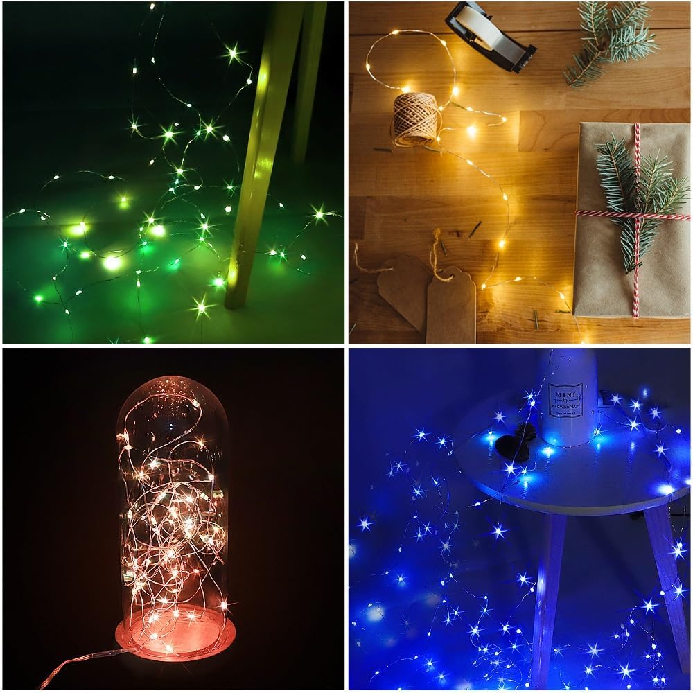 LED Lichterkette, 5M Batterie & USB