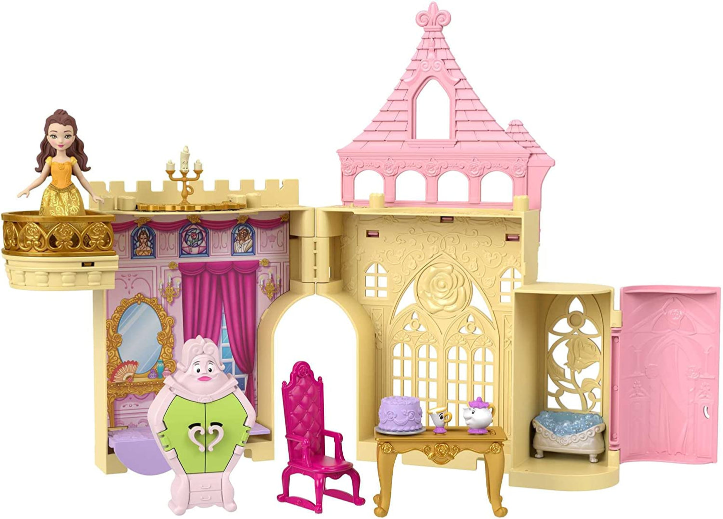 Disney Prinzessin Belle´s Magical Surprise Castle Playset, Spielgebäude