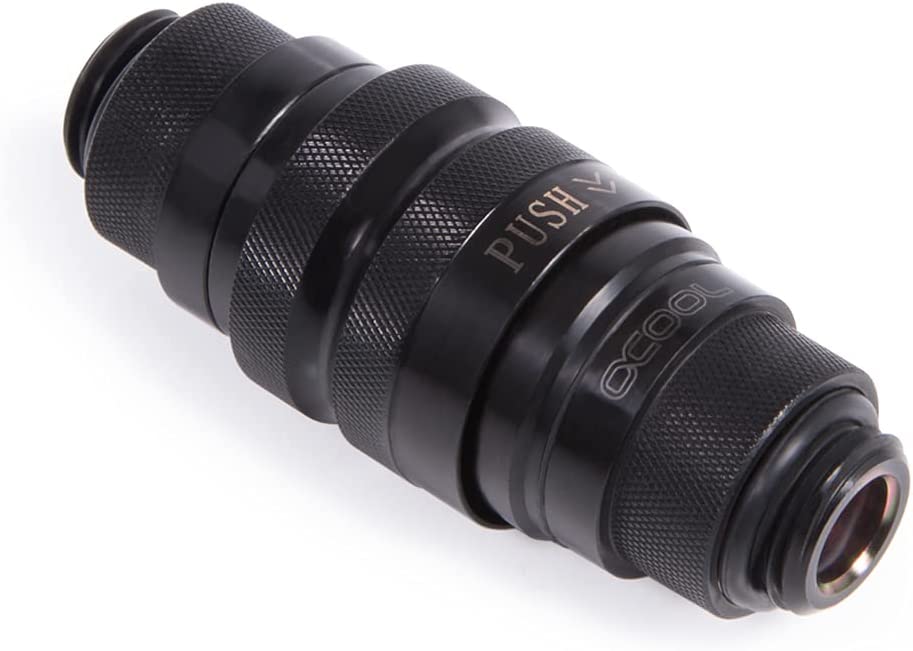 Eiszapfen Schnellverschlusskupplungsset G1/4 AG - Deep Black