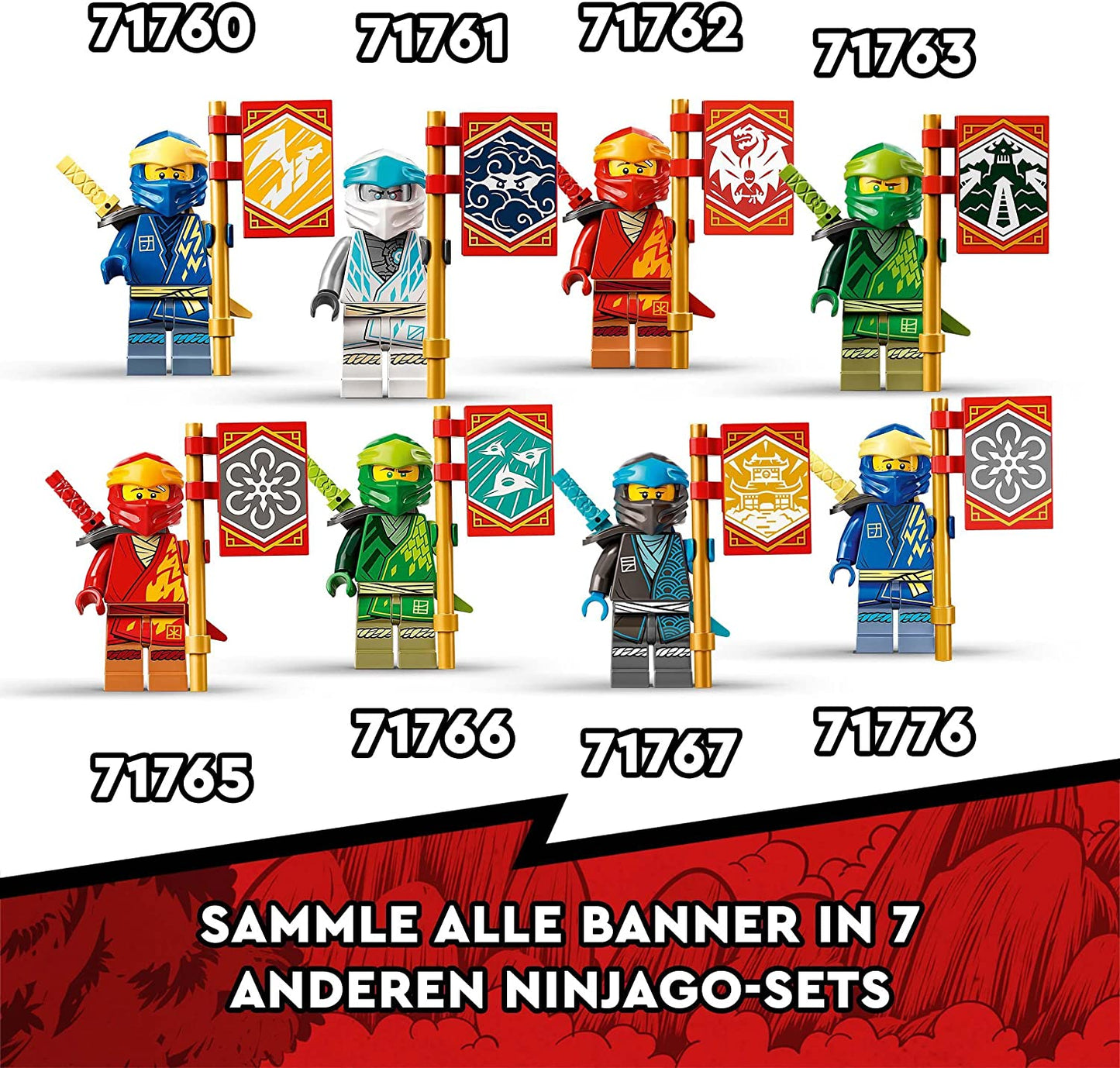 71767 NINJAGO Ninja-Dojotempel, Konstruktionsspielzeug