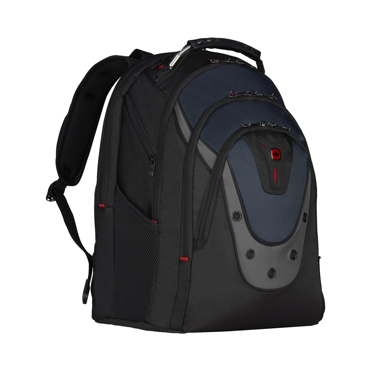 IBEX, Rucksack, Mittelgross Schwarz / Blau / Silberfarben