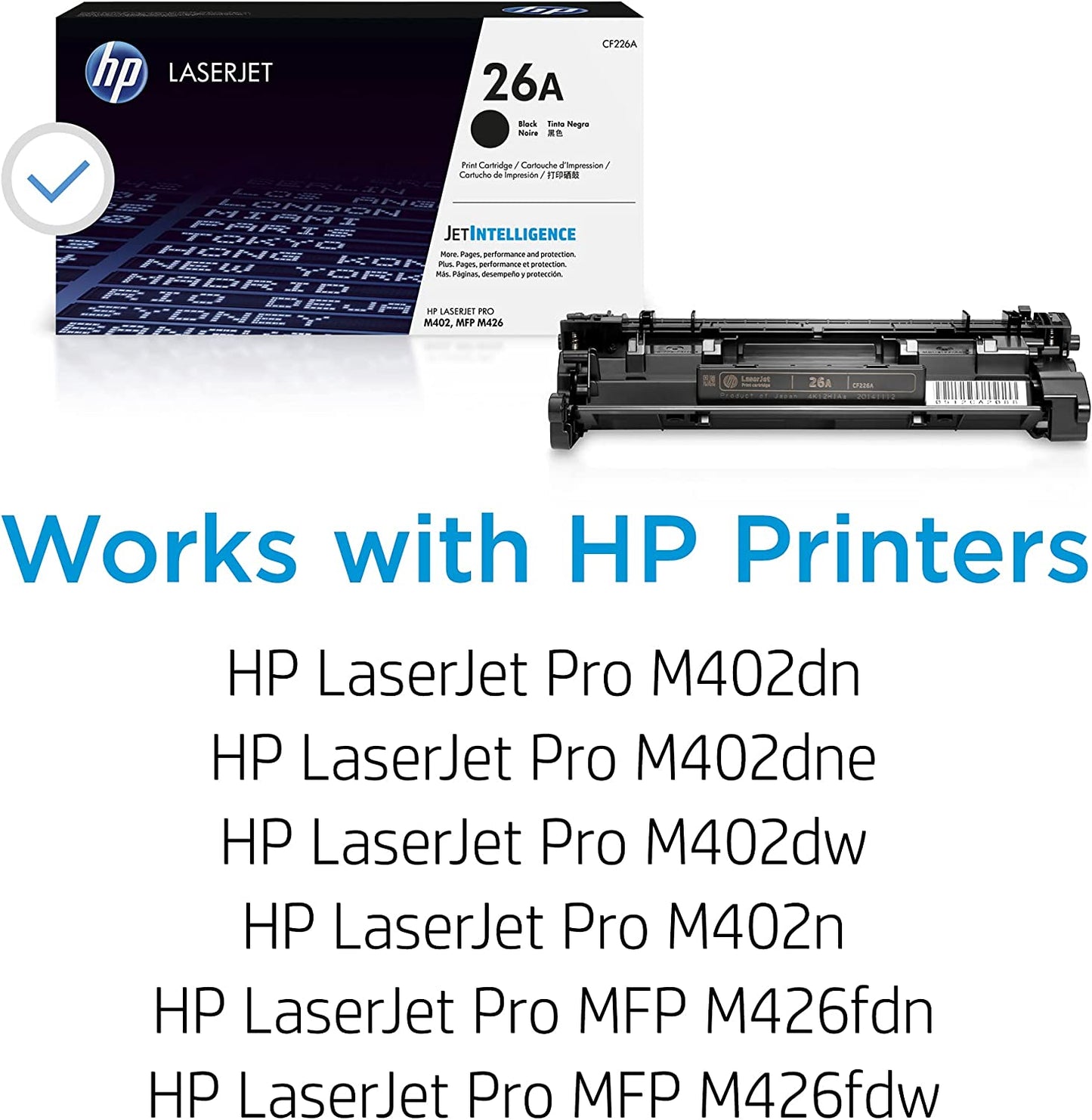 Toner schwarz 26A (CF226A)