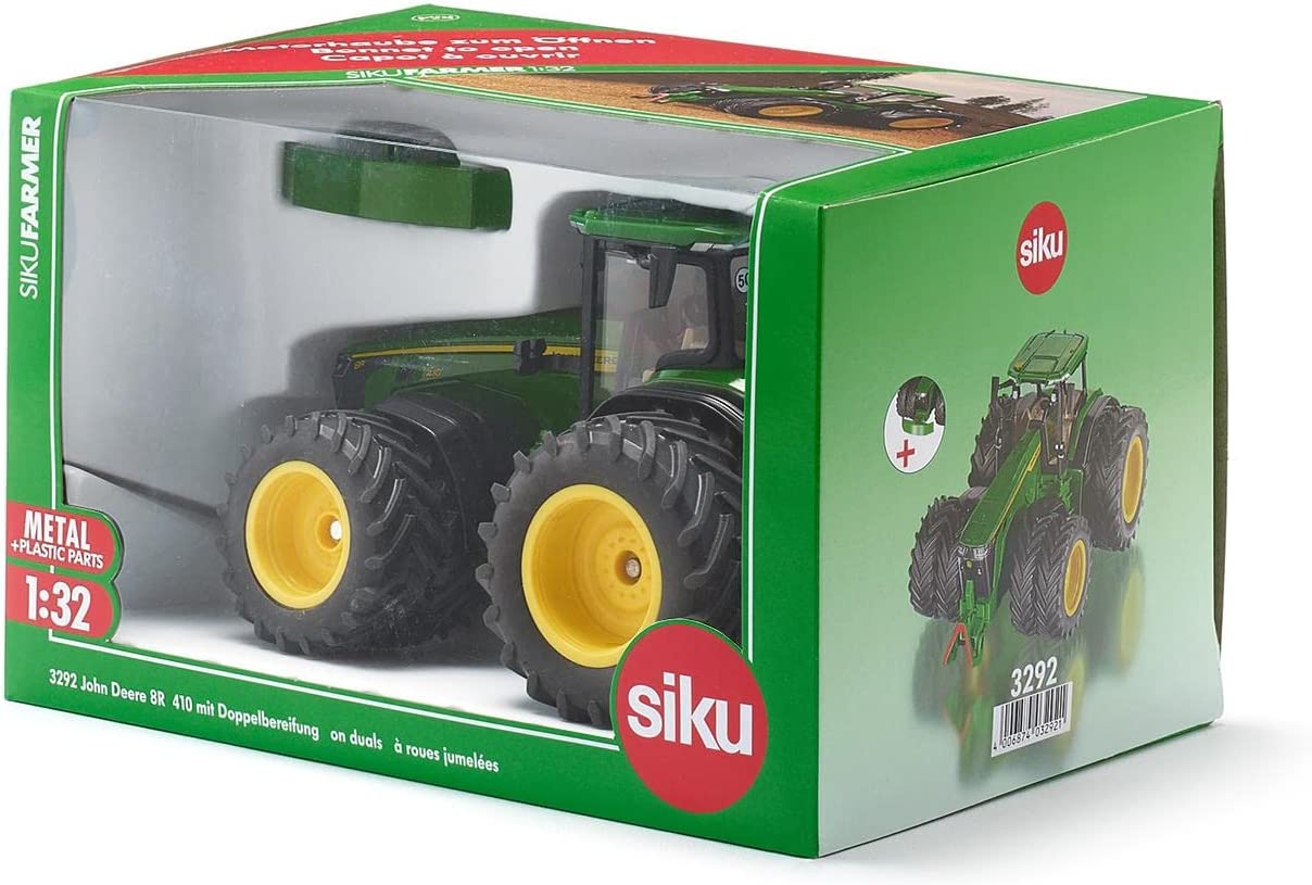 FARMER John Deere 8R 410 mit Doppelbereifung, Modellfahrzeug