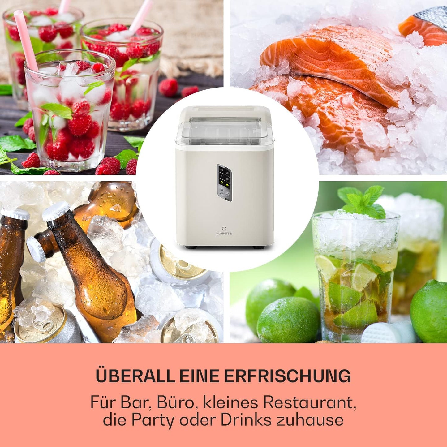 Eiswürfelmaschine, Creme