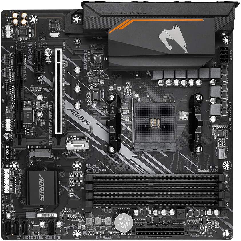 B550M AORUS ELITE, Mainboard
