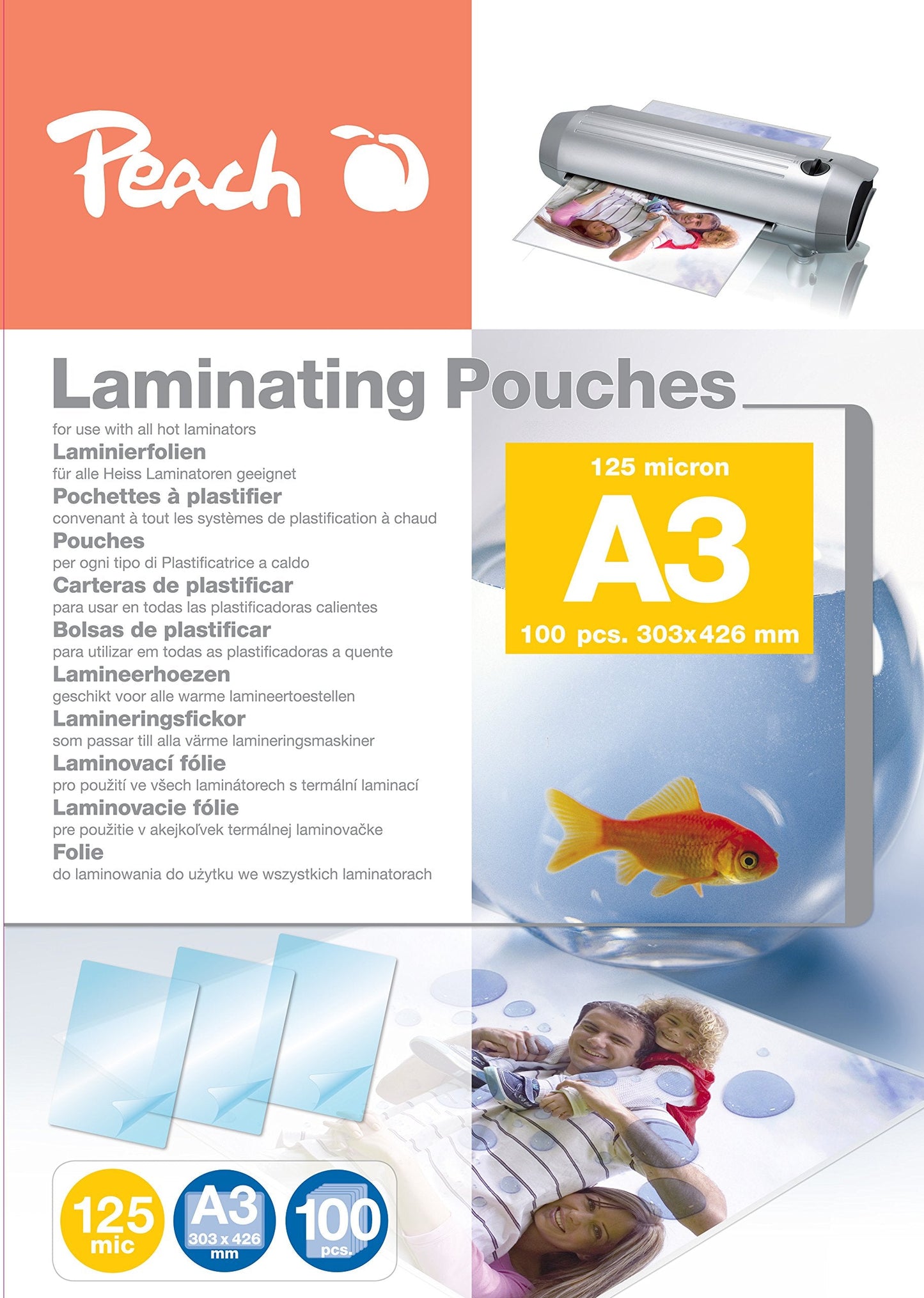 Laminierfolie A3 125mic PP525-01, Folien