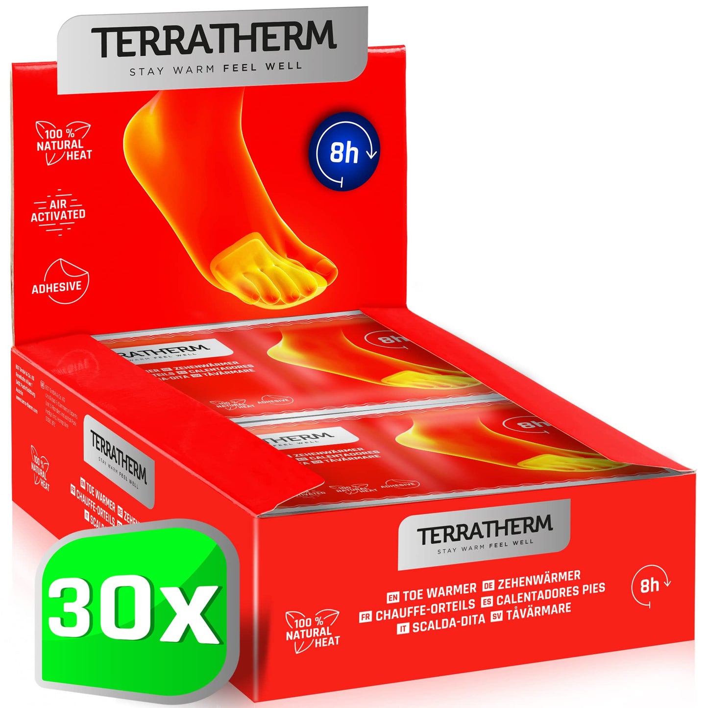 Fusswärmer Pads, 30 Paar