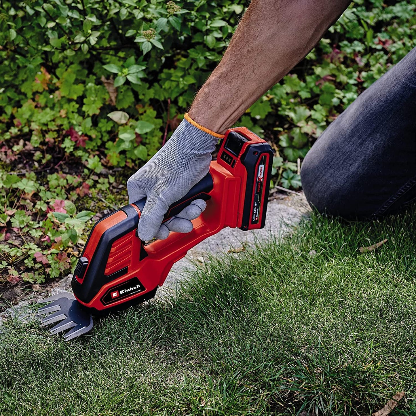 Akku-Grasschere/ -Strauchschere GE-CG 18/100 Li-Solo, 18Volt, inkl. Grasschere & Strauchmesser