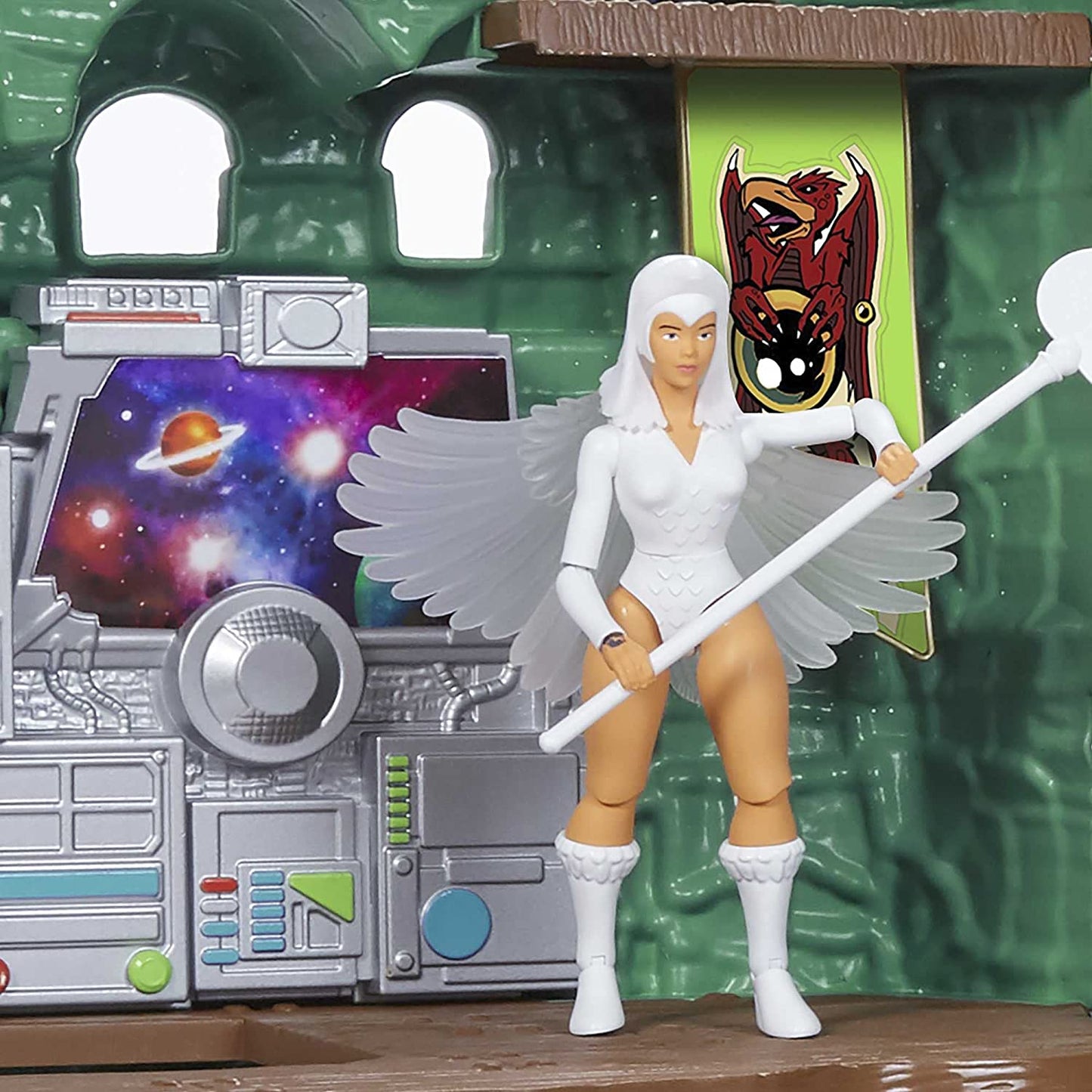 Masters of the Universe Origins Castle Grayskull Spielset, Spielgebäude
