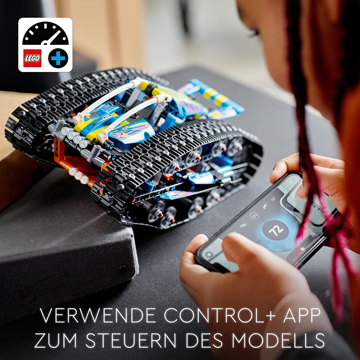 42140 Technic App-gesteuertes Transformationsfahrzeug, Konstruktionsspielzeug