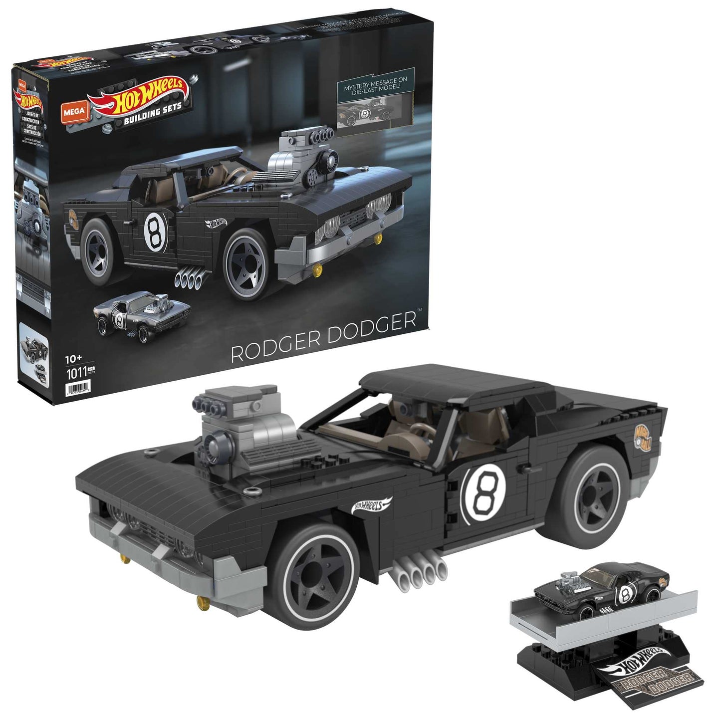 Hot Wheels Collector Rodger Dodger, Konstruktionsspielzeug
