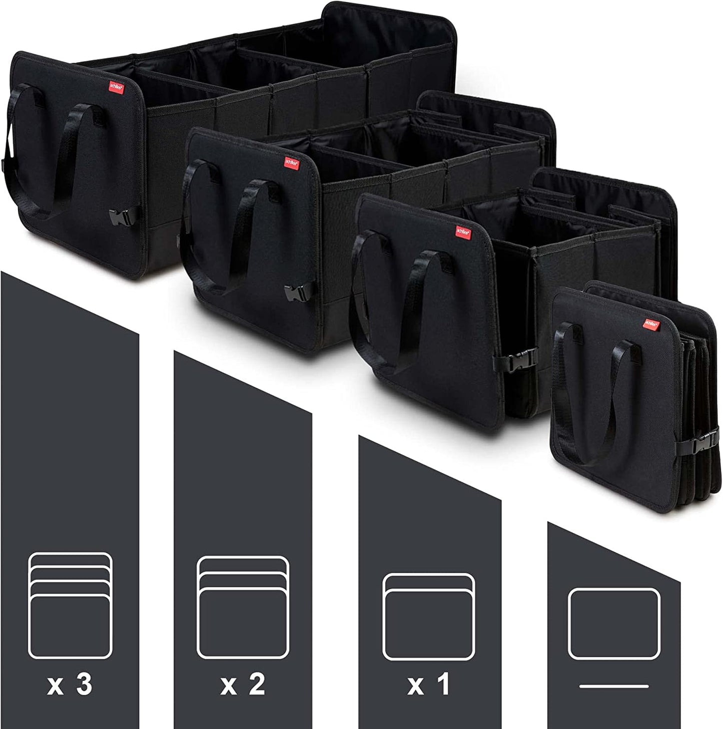 Faltbare Autobox, Faltbare Autobox, schwarz