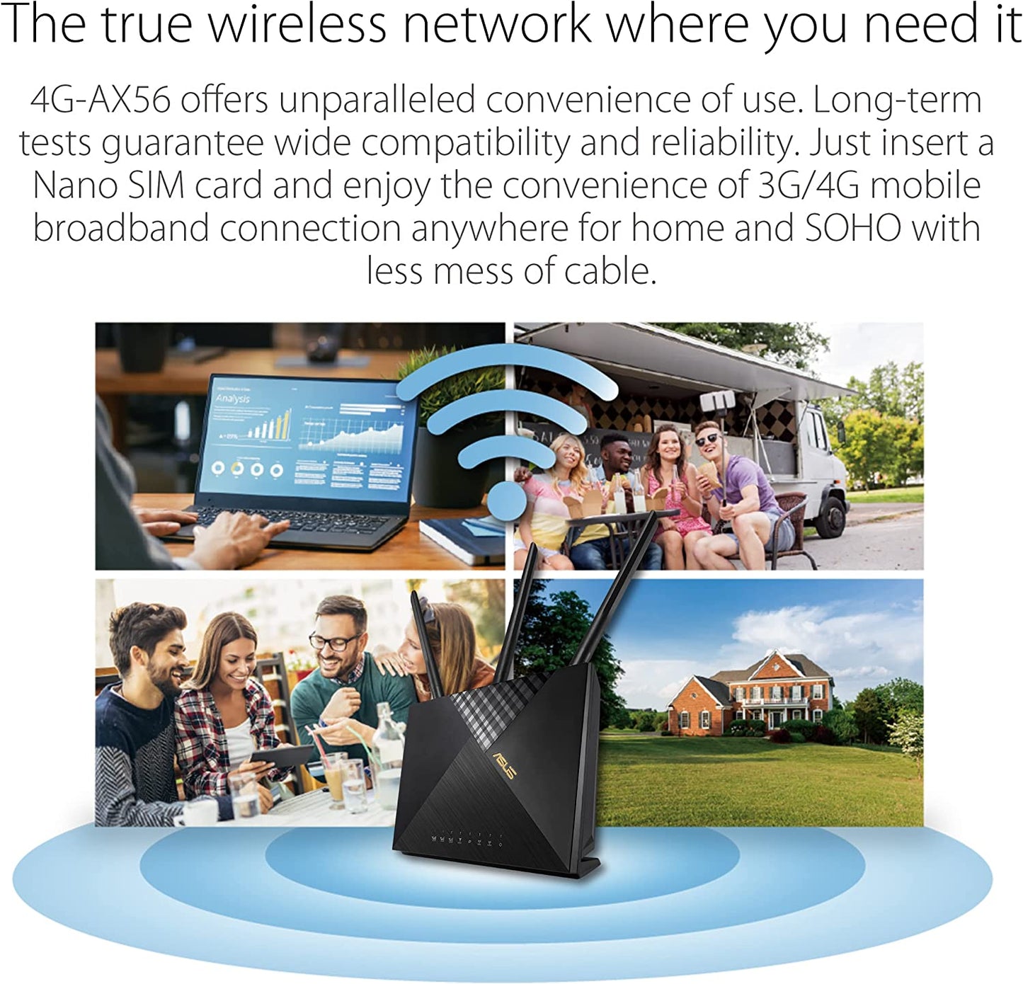 ZenWiFi AC Mini (CD6) AC1500 2erSet, Mesh Router, WiFi6 WiFi6