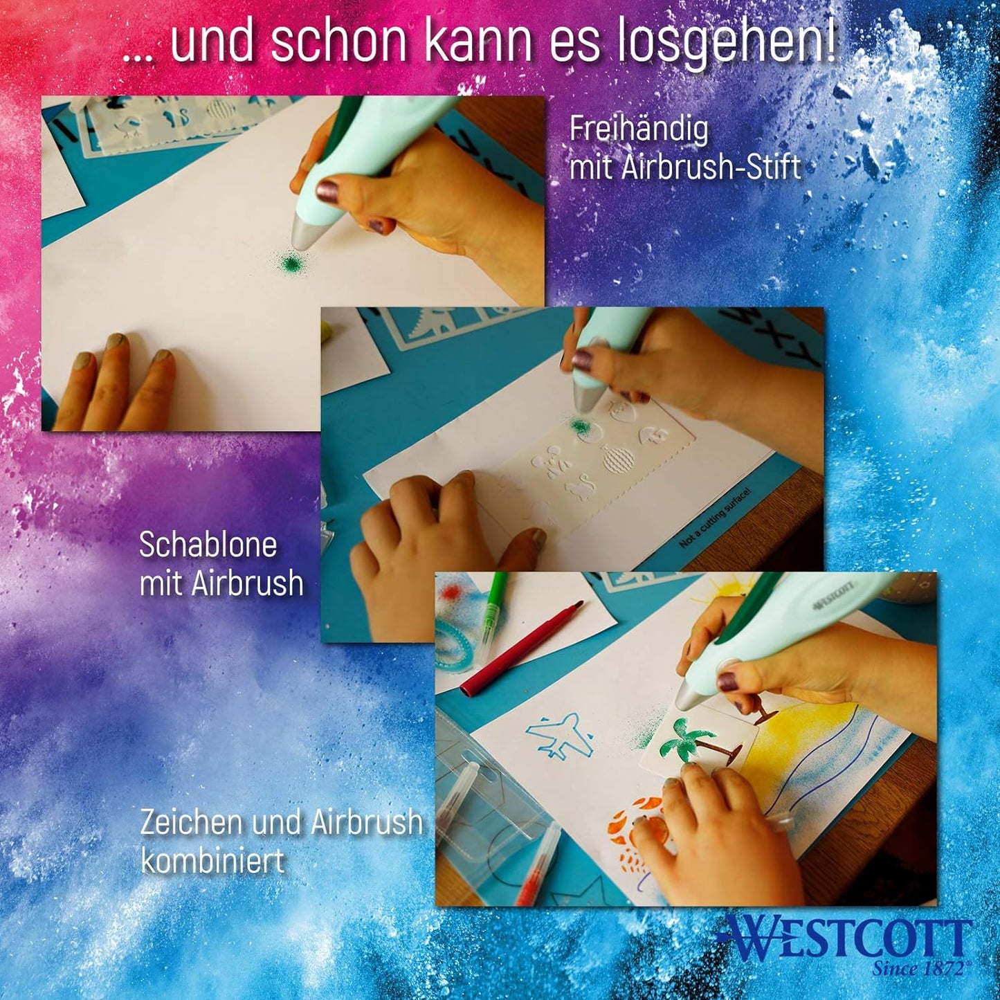 Airbrushset für Kinder, Single