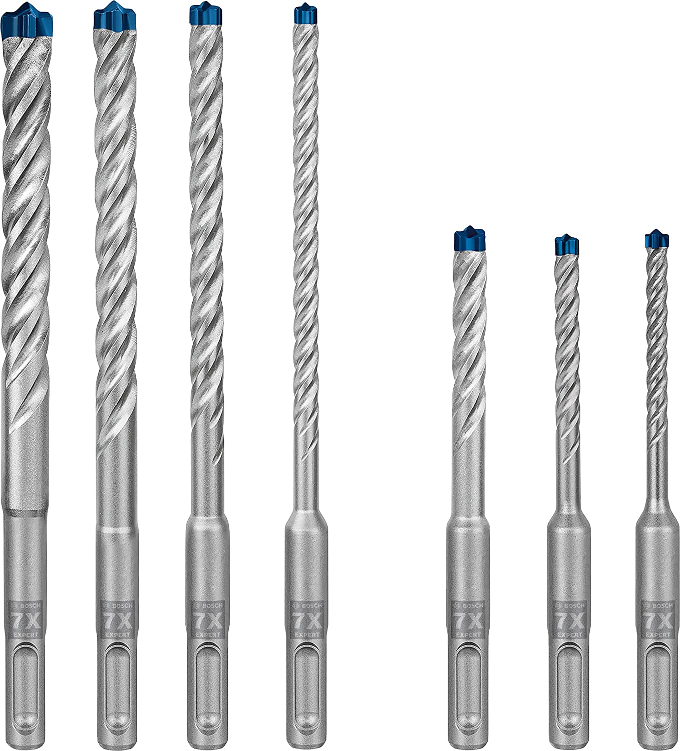 Expert Hammerbohrer-Satz SDS-plus-7X, 7-teilig