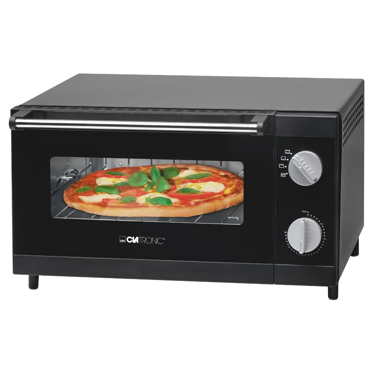 MPO 3520, Mini-Backofen, Schwarz