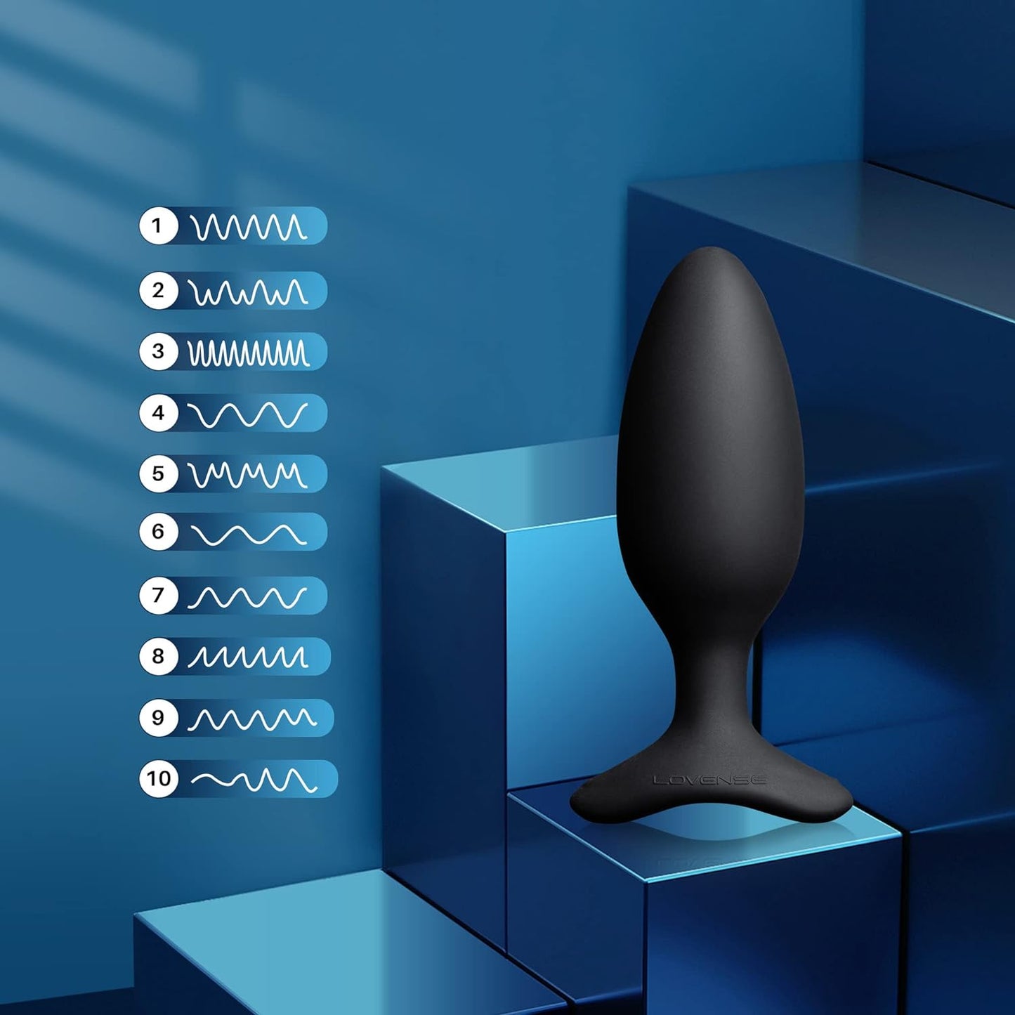 Hush 2 Butt Plug, Hush2-44.5mm