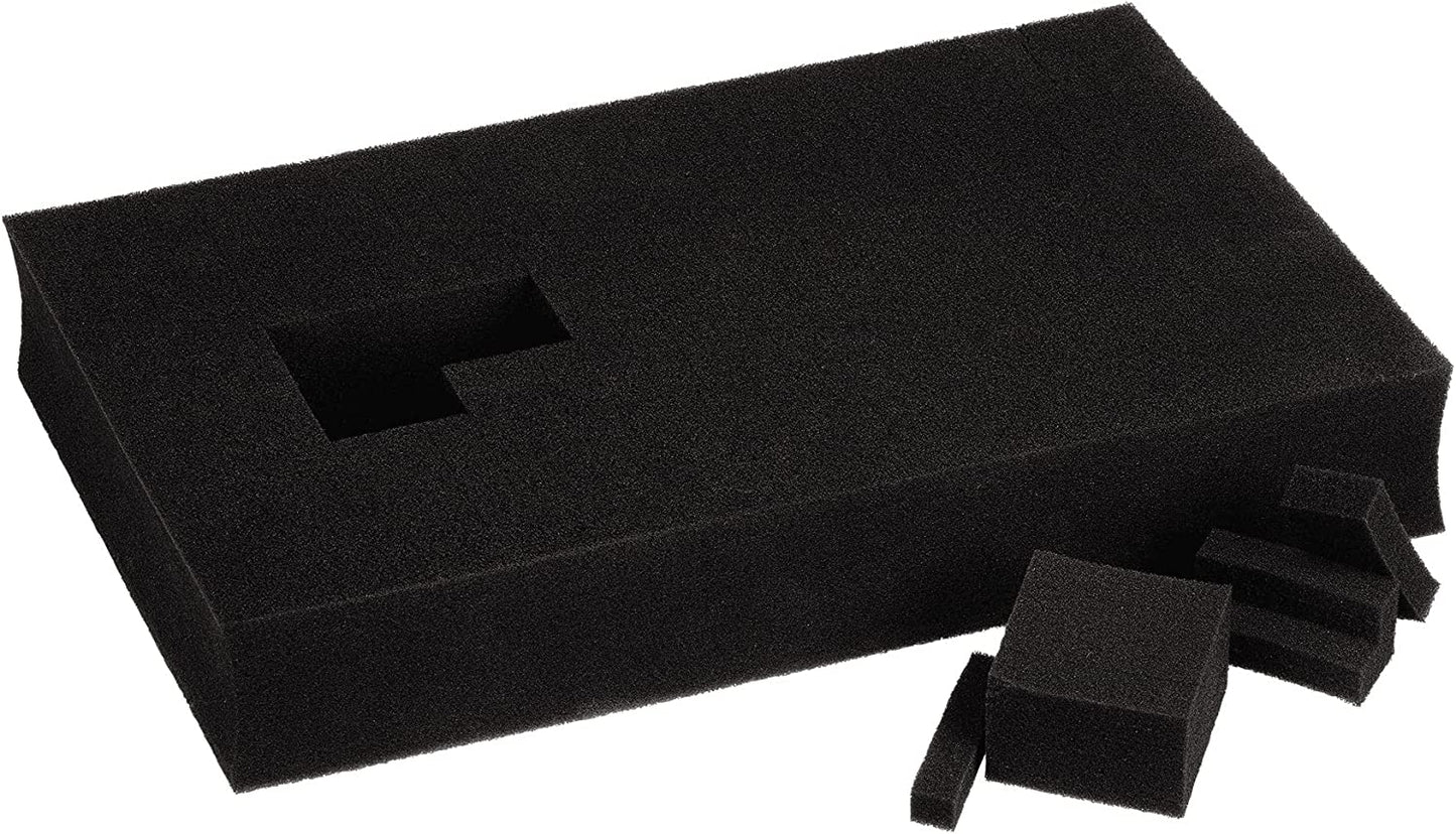 Systemkoffer E-Case S-F incl. grid foam, Werkzeugkiste, inkl. Rasterschaumstoff inkl. Rasterschaumstoff