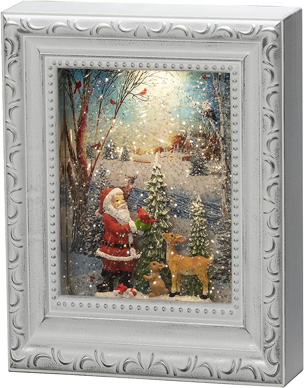 LED Szenerie, Multicolor, Weihnachtsmann