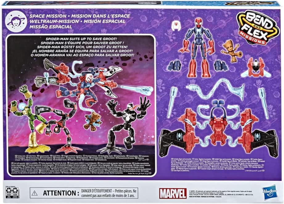 Marvel Spider-Man Bend and Flex Missions Spider-Man, Spielfigur