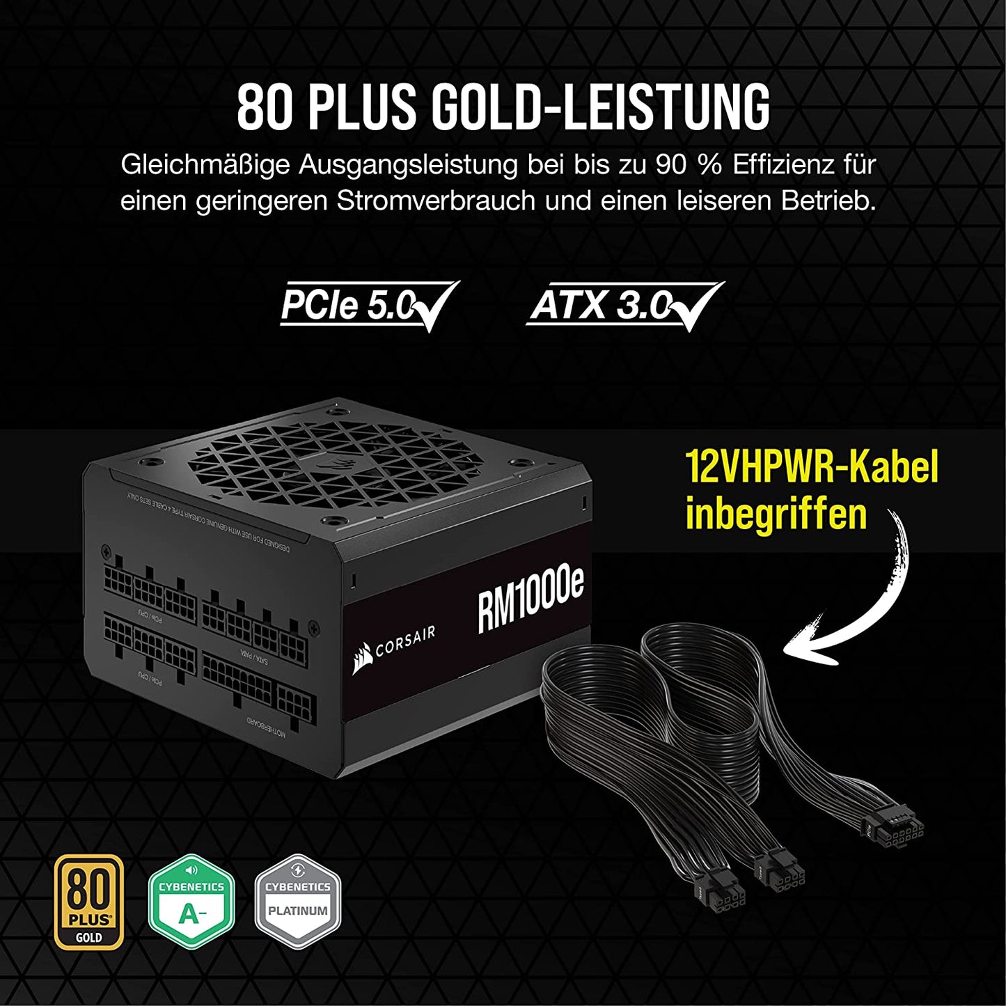 RM1000e 1000W, PC-Netzteil