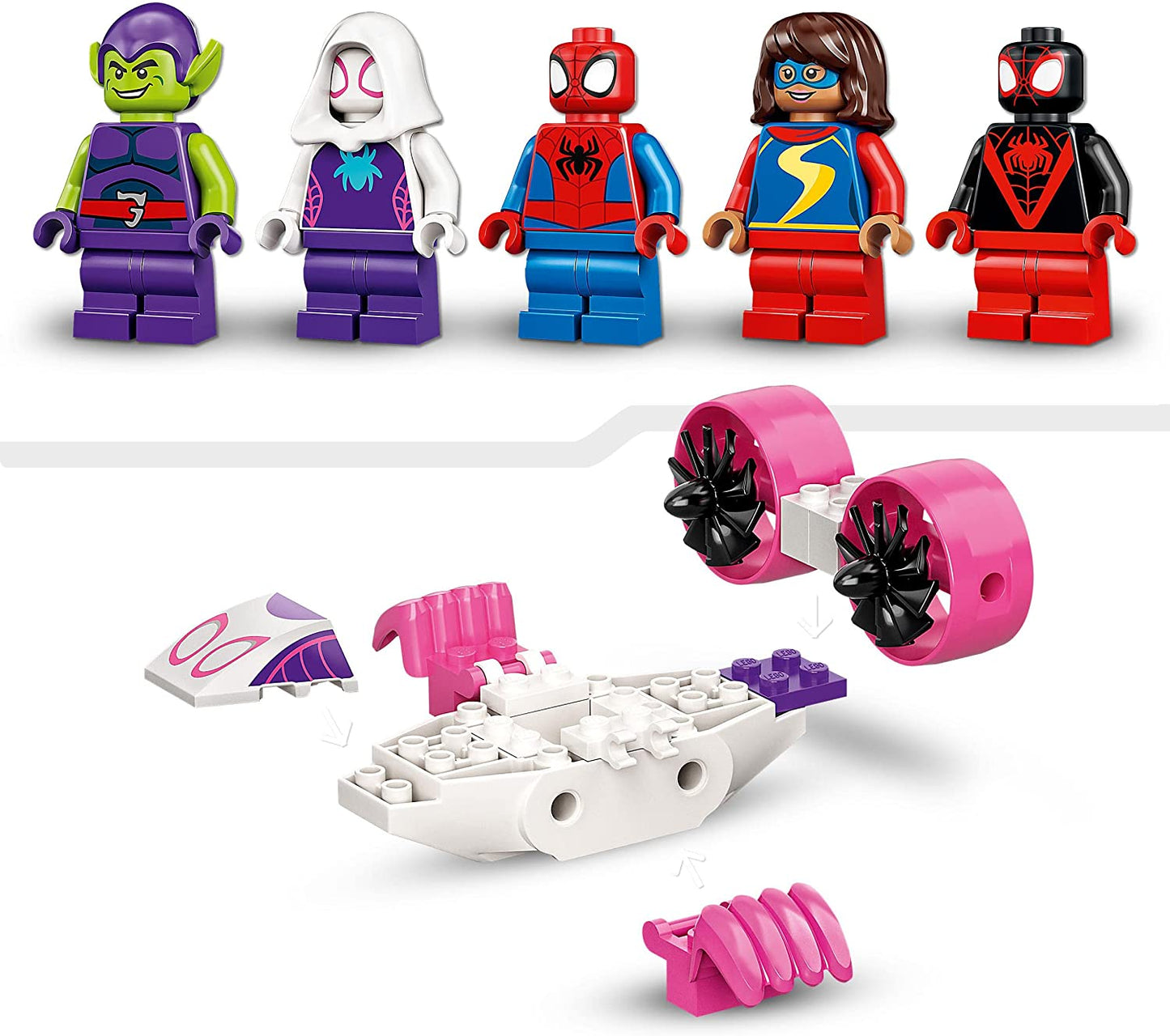 10784 Marvel Spidey und seine Super-Freunde: Spider-Mans Hauptquartier, Konstruktionsspielzeug