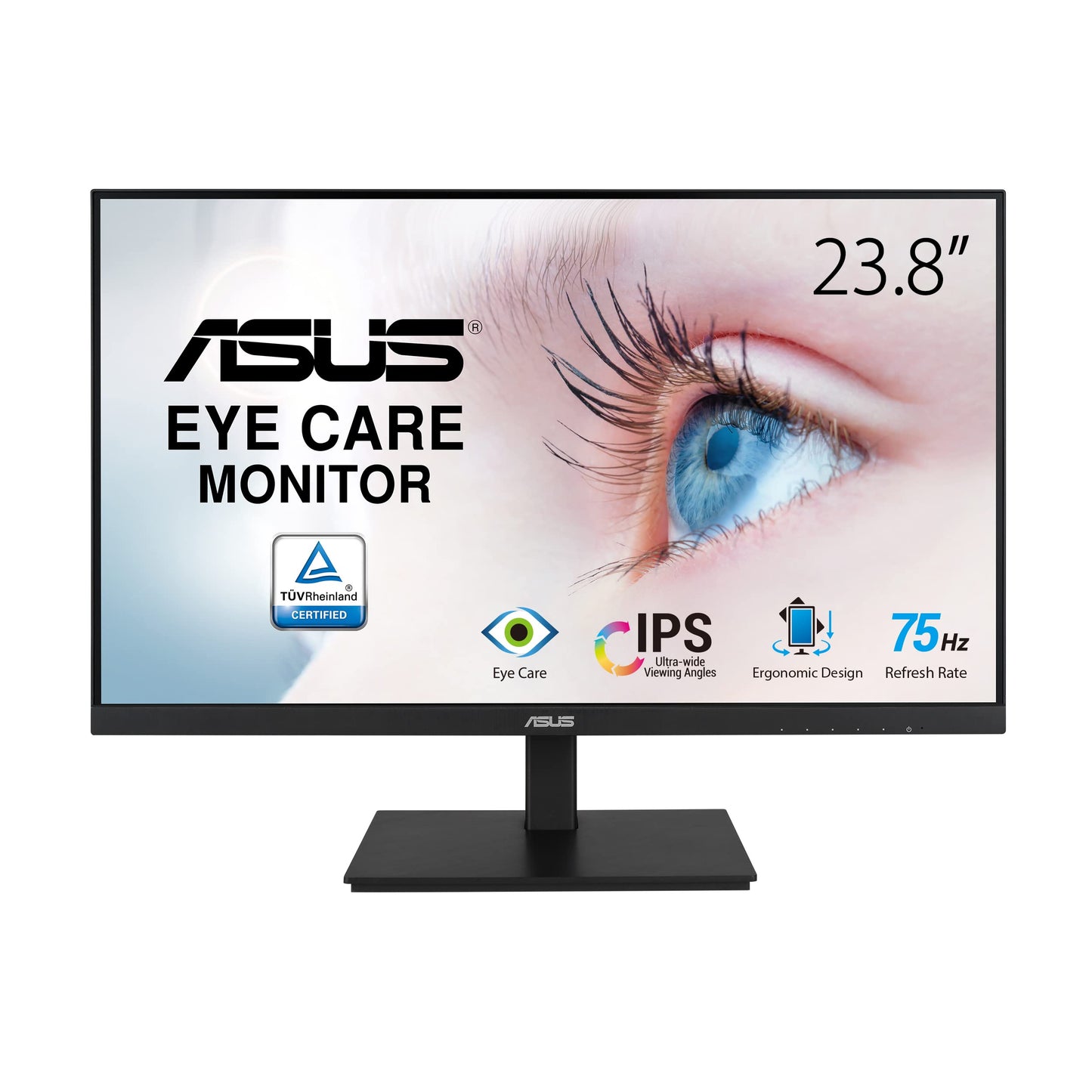 VA24DQSB, LED-Monitor, 24" Full HD IPS höhenverstellbar DP, HDMI, D-Sub, 75Hz