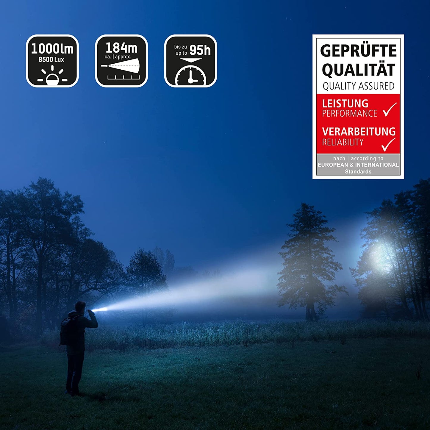 Future T400FR, Taschenlampe, T400FR