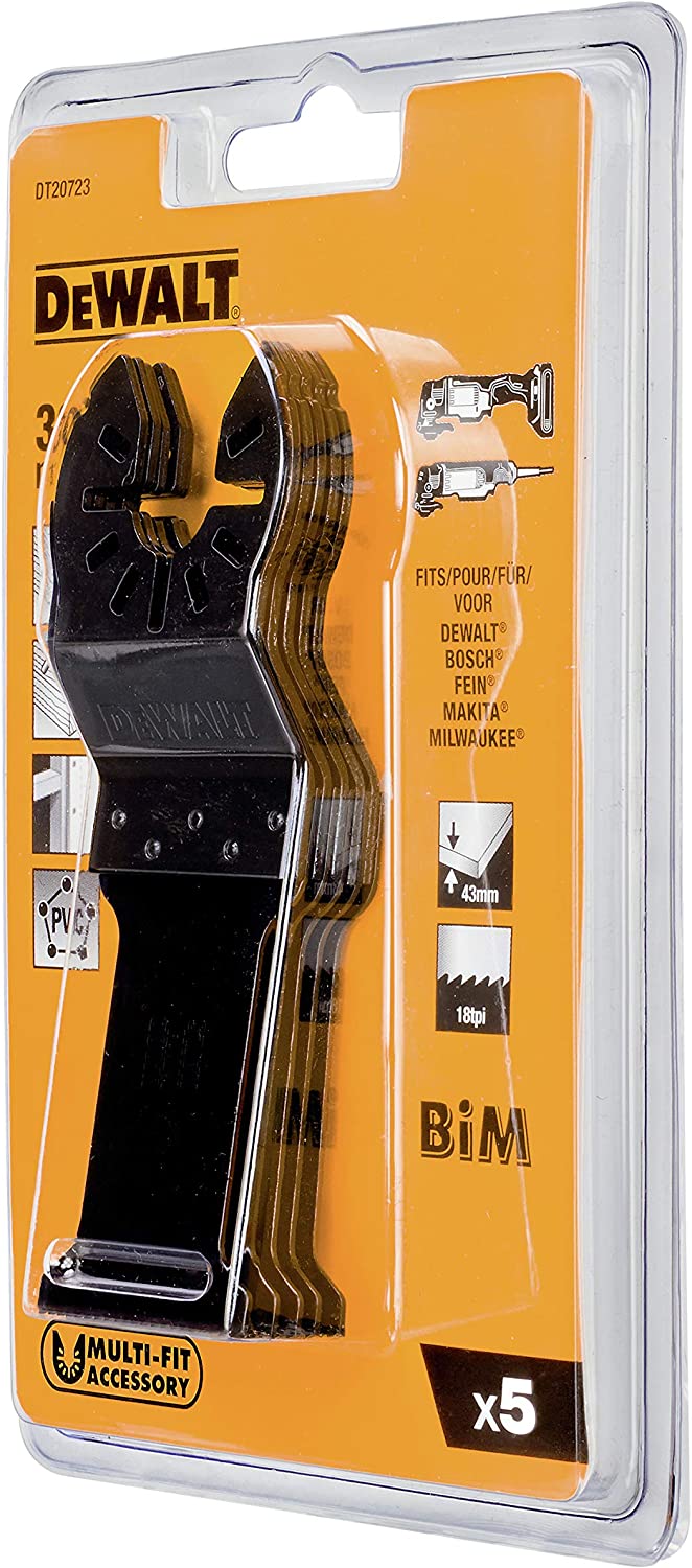 Multi-Tool Sägeblatt 43 x 30mm, 5 Stück