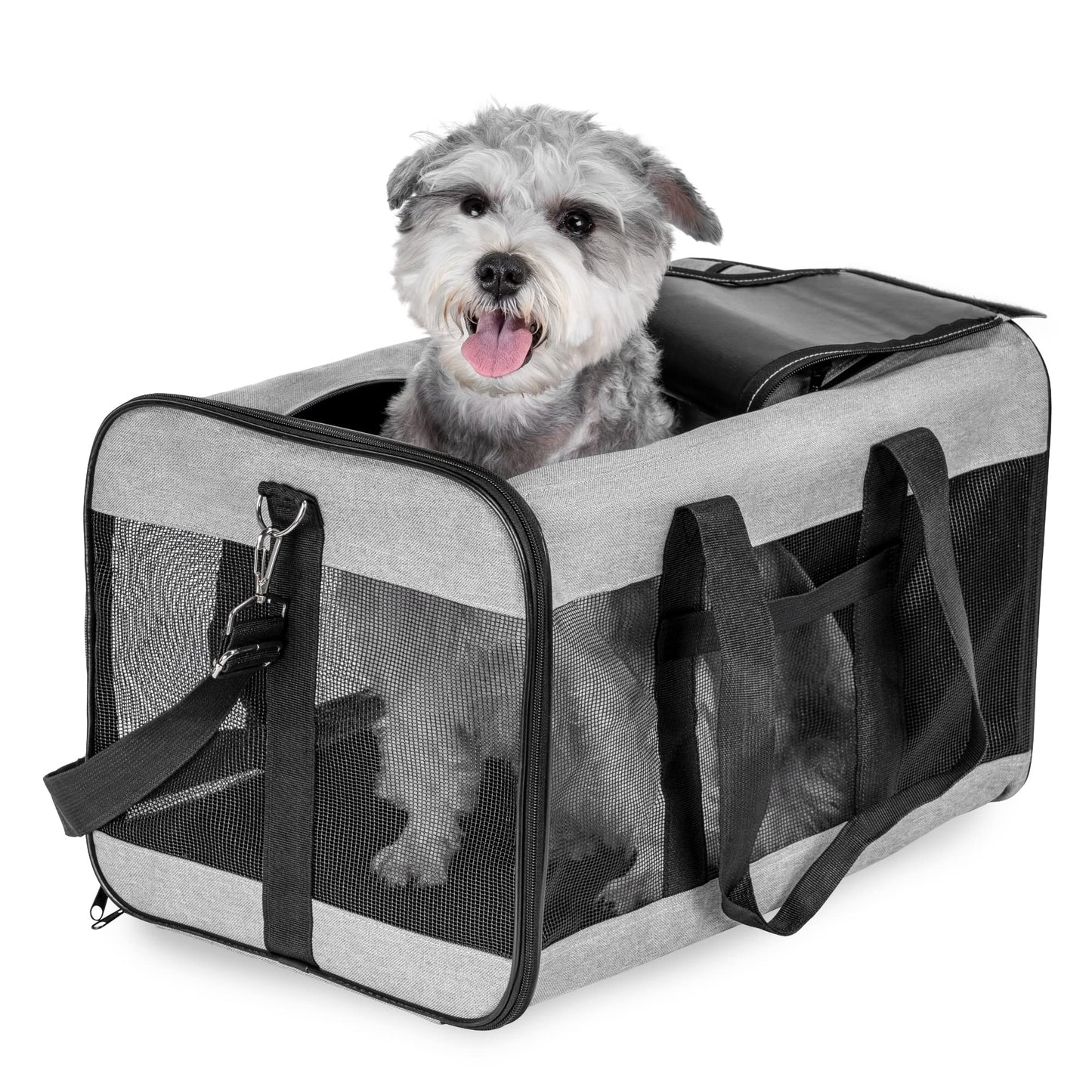 Hundebox Faltbar, L, Grau