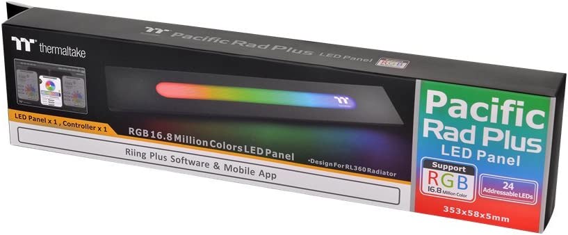Pacific Rad Plus LED Radiator Panel, Seitenteil