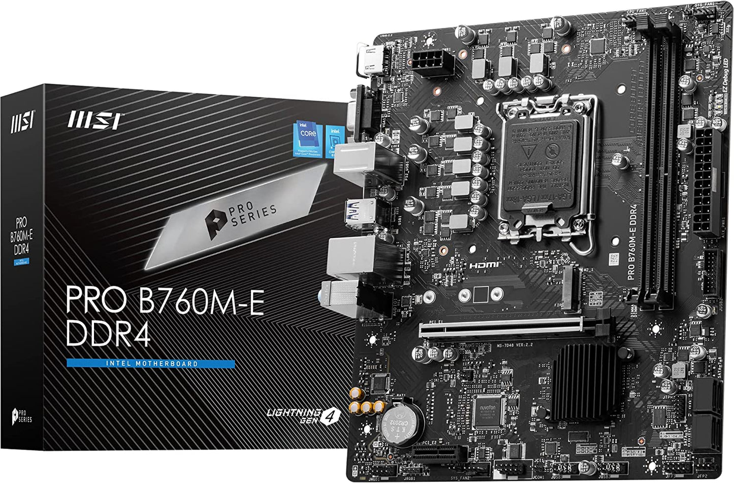PRO B760M-E DDR4, Mainboard