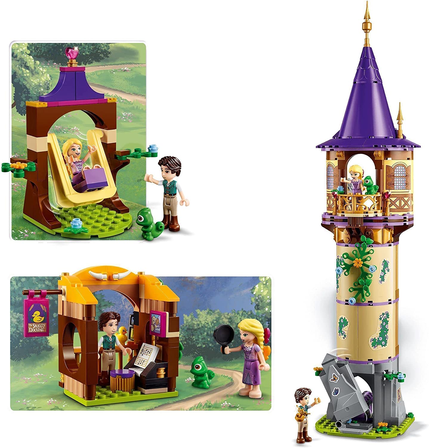 43187 Disney Princess Rapunzels Turm, Konstruktionsspielzeug