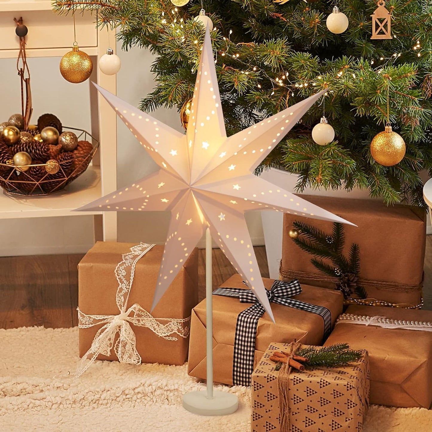 LED Weihnachtsstern, 55cm