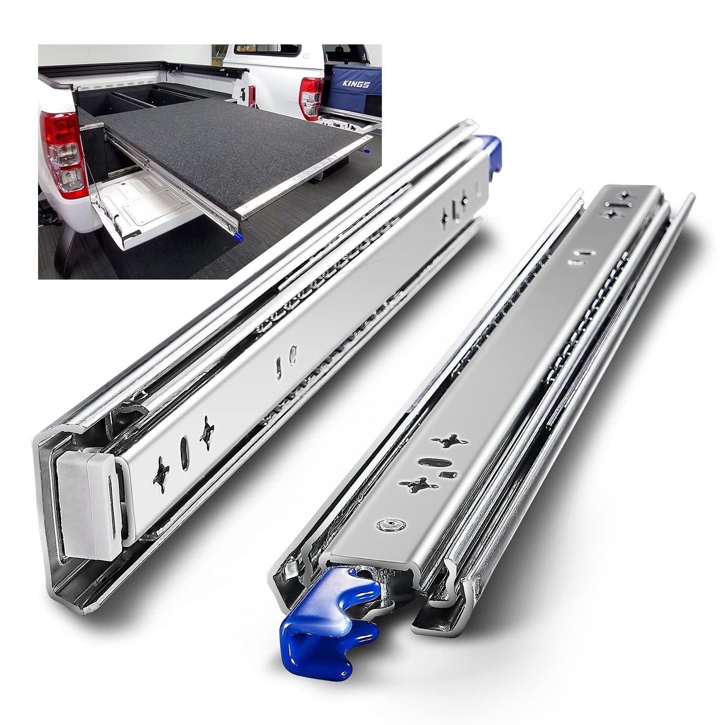 Schubladenschiene Vollauszug, 53mm Wide (With Lock), 36 inch (900mm)