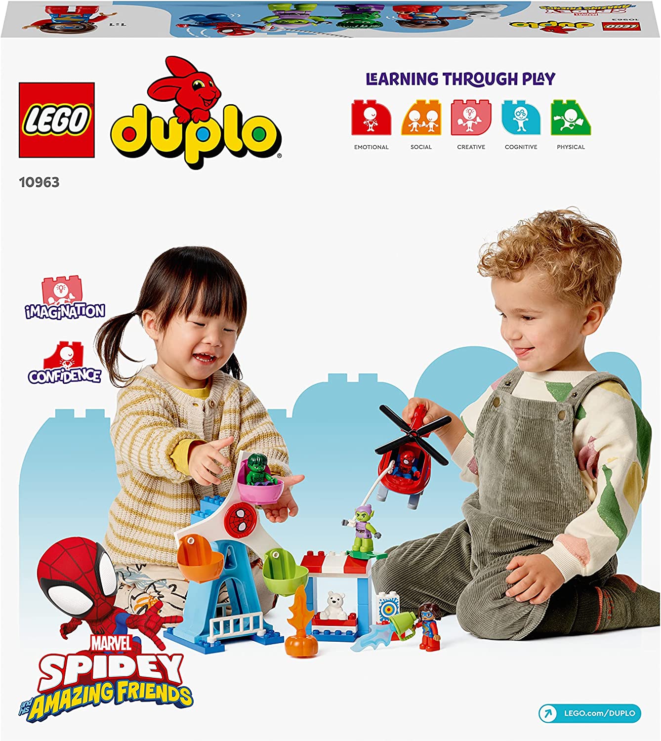 10963 DUPLO Marvel Spider-Man & Friends: Jahrmarktabenteuer, Konstruktionsspielzeug