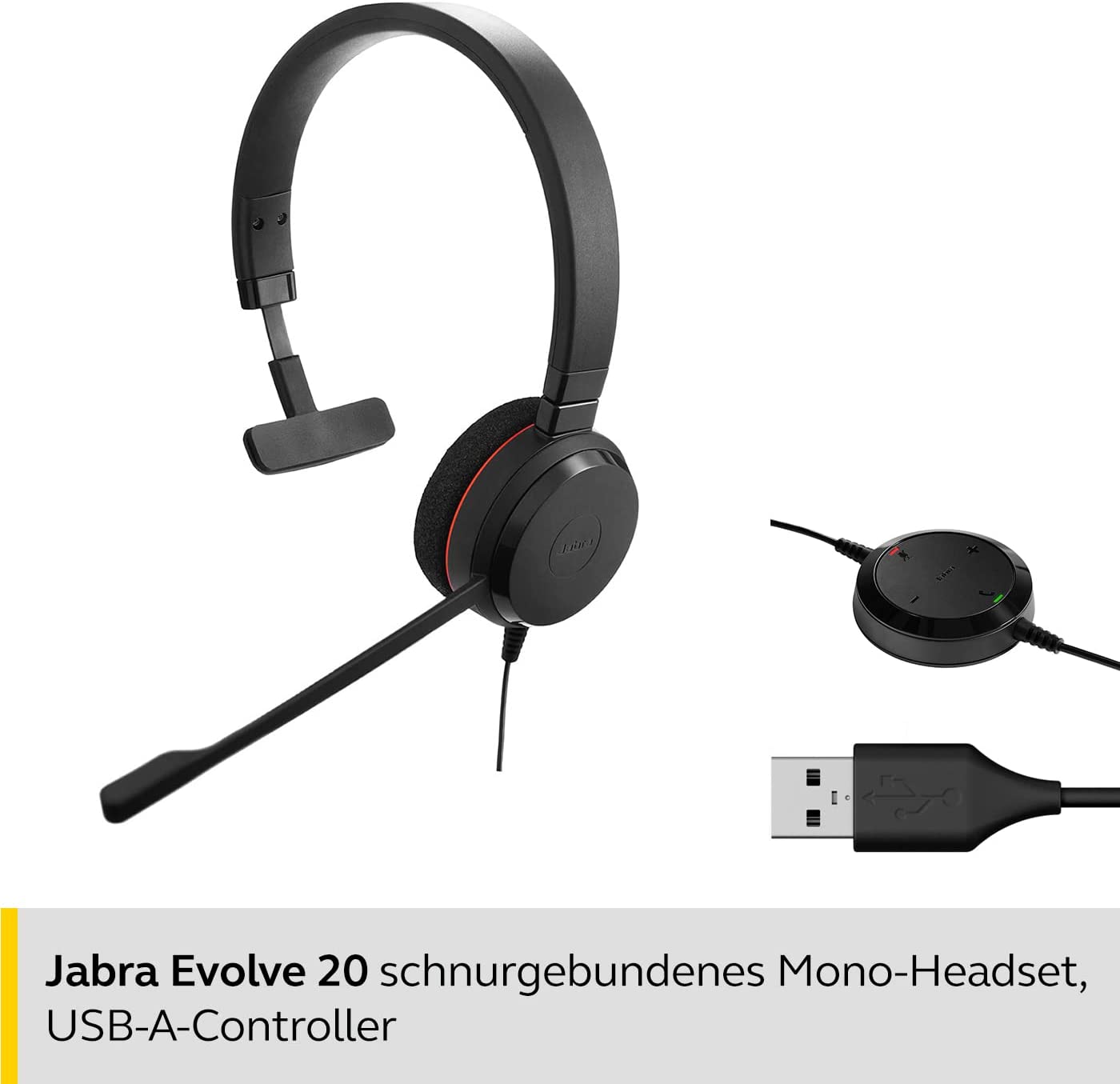 Evolve 20 MS Mono, Headset
