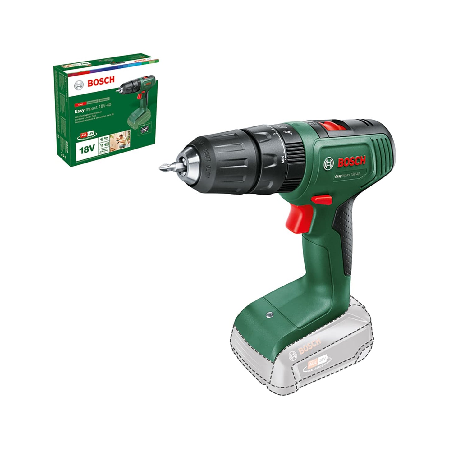 Akku-Schlagbohrschrauber EasyImpact 18V-40