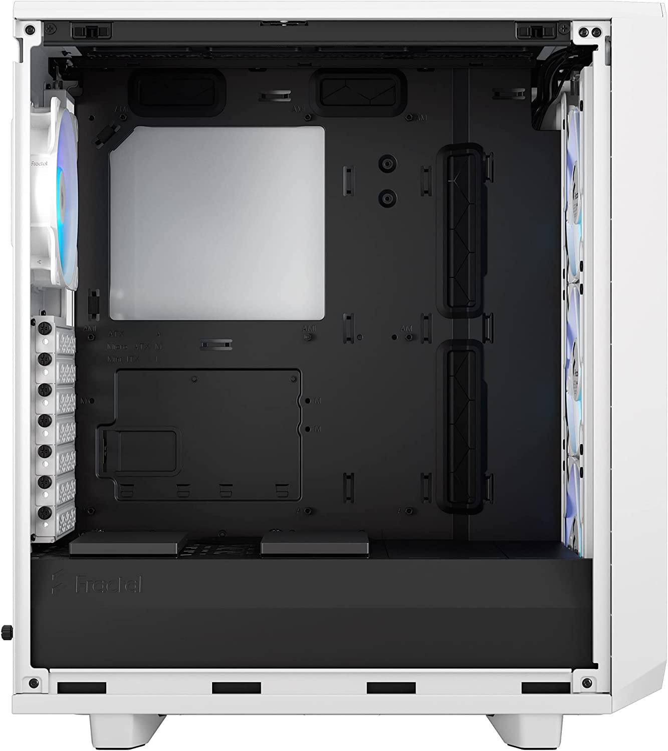 Meshify 2 Compact RGB White TG Clear Tint, Tower-Gehäuse, RGB White TG Clear Tint