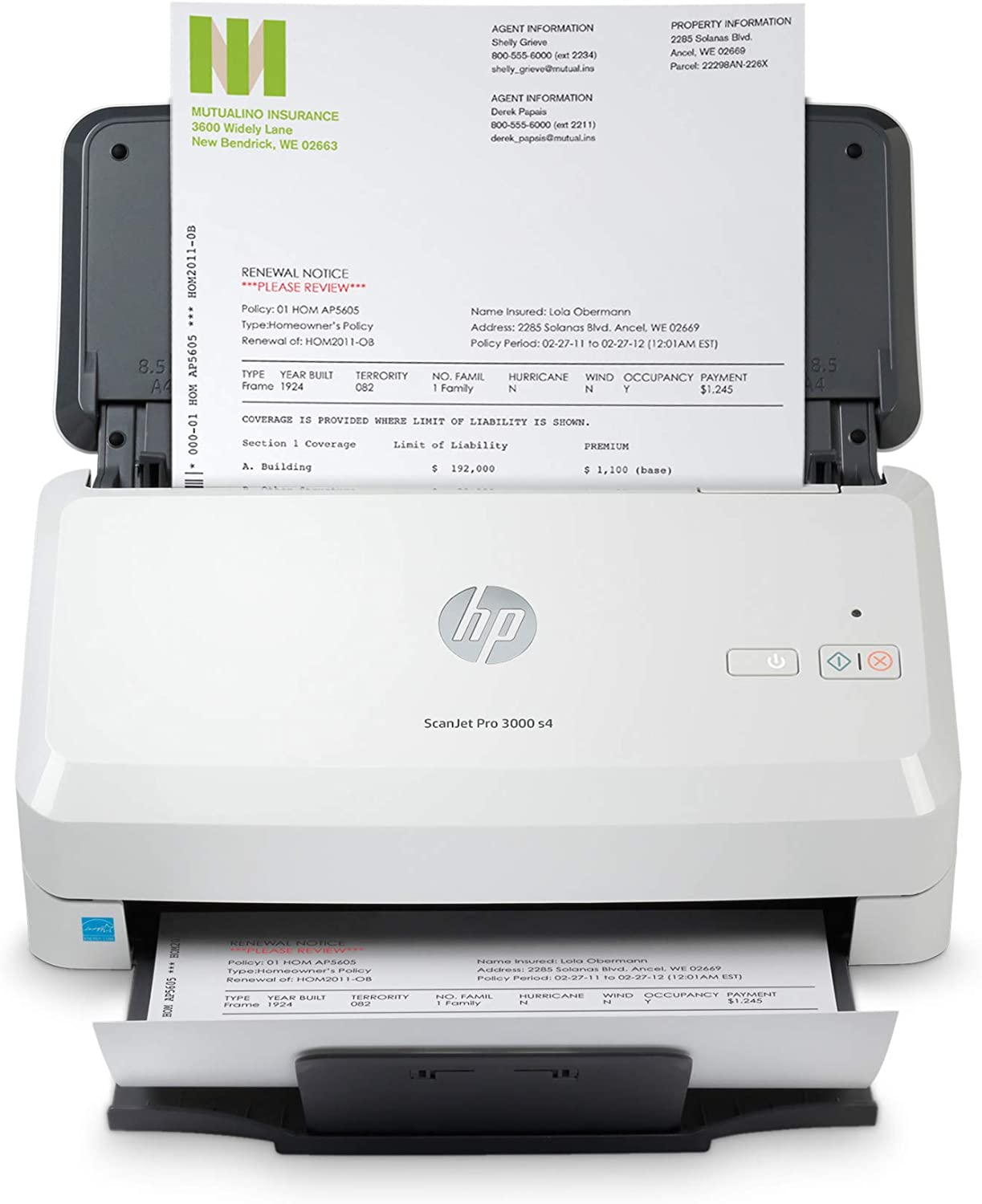 ScanJet Pro 3000 s4, Einzugsscanner