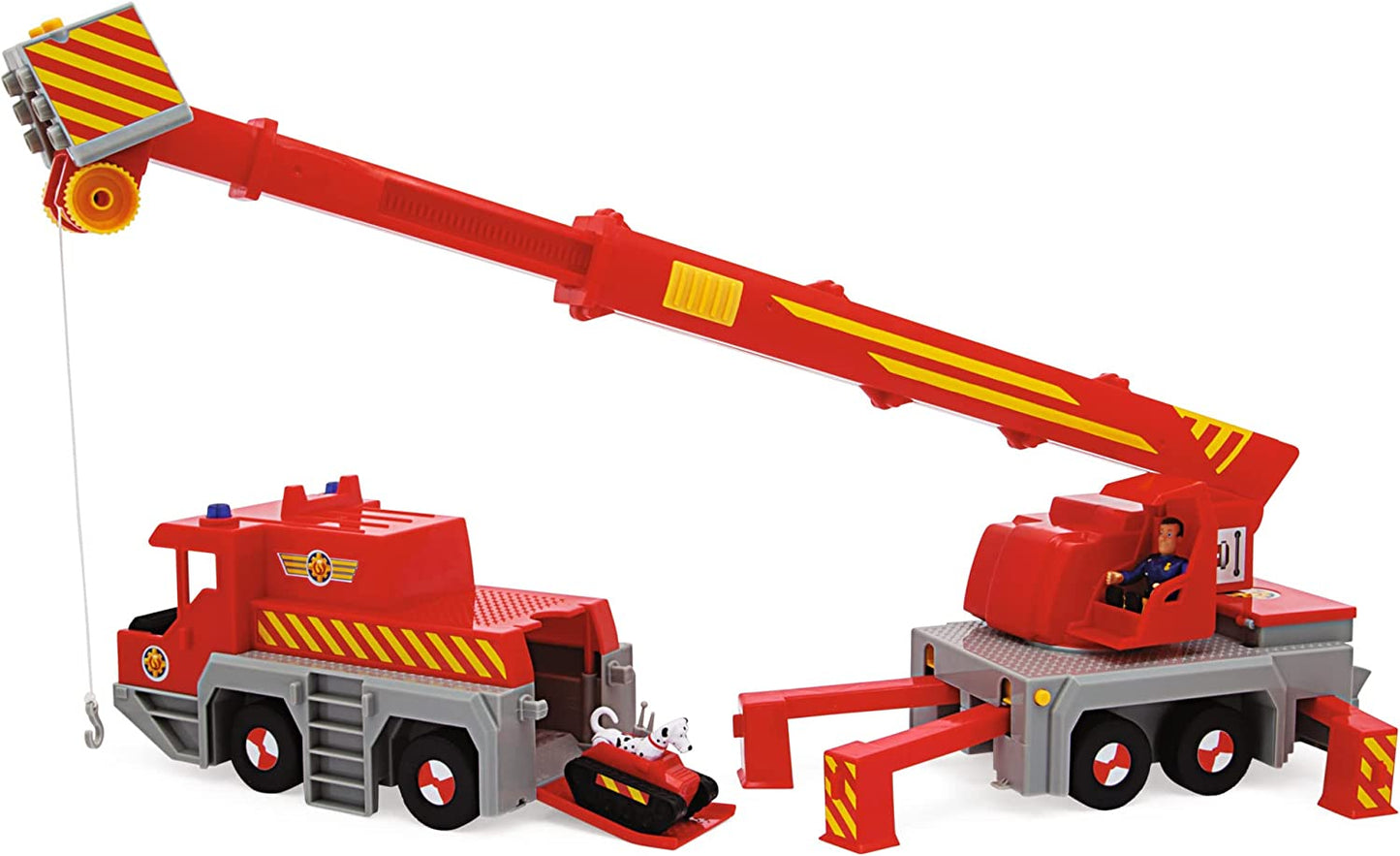 Feuerwehrmann Sam 2-in -1 Rettungskran, Spielfahrzeug