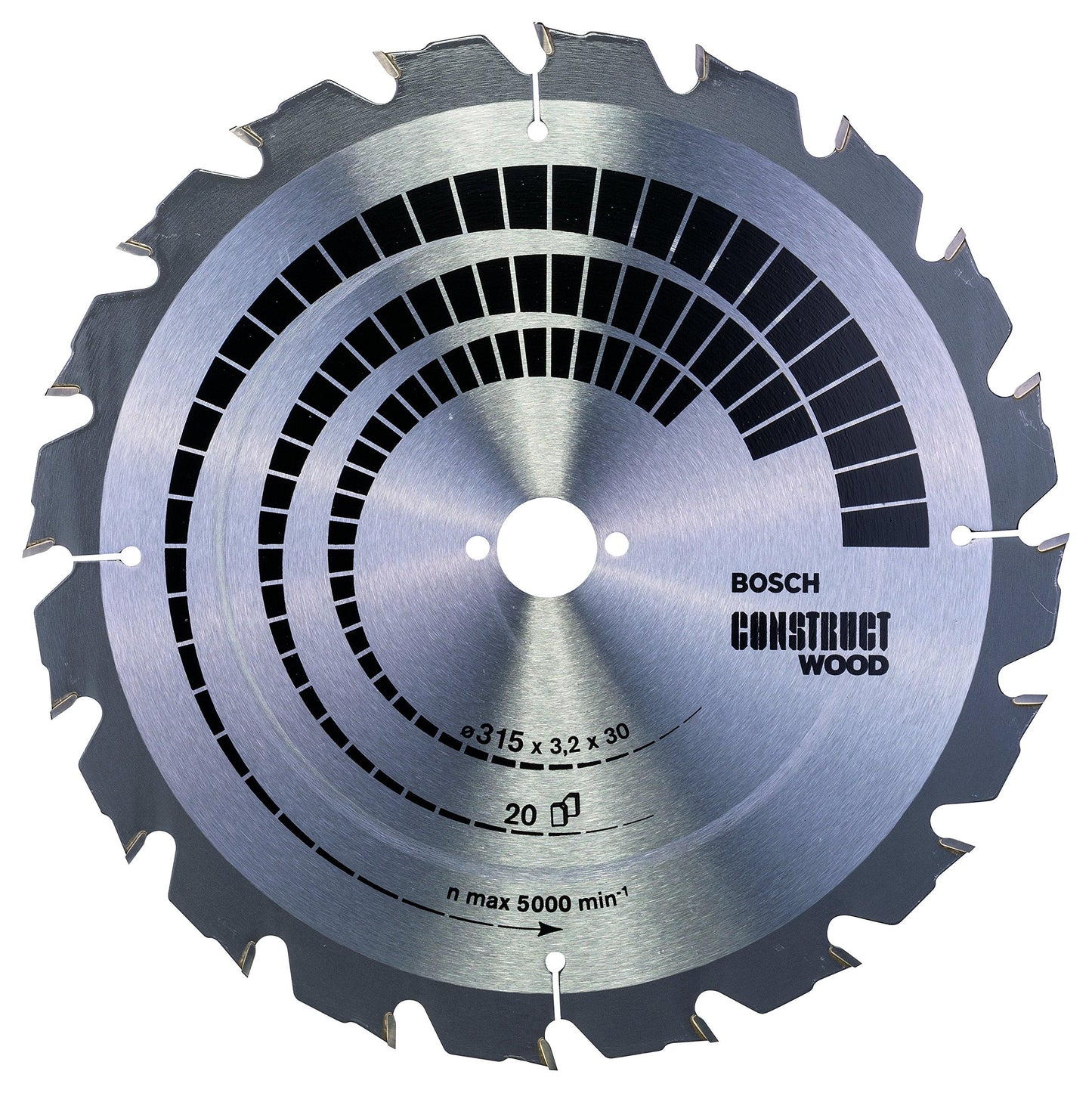 Kreissägeblatt Construct Wood, 315mm, 315 x 3.2/2.2 x 30 mm