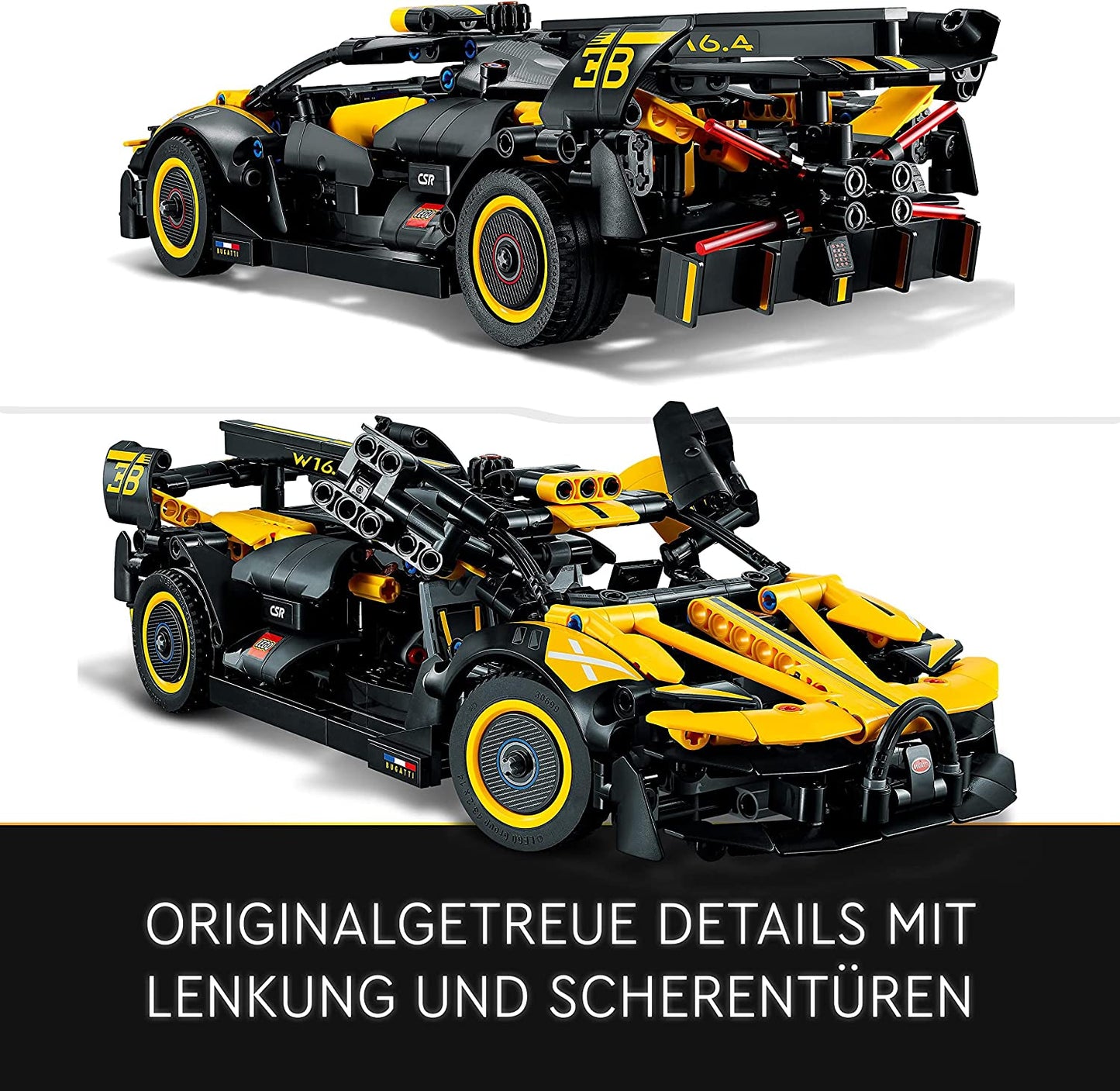 42151 Technic Bugatti-Bolide, Konstruktionsspielzeug
