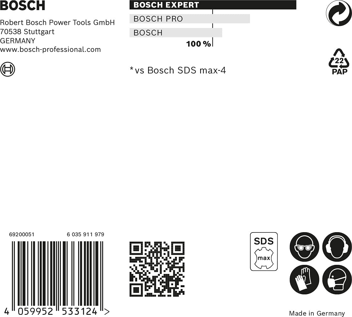 Expert Hammerbohrer SDS-max-8X, Ø 24mm