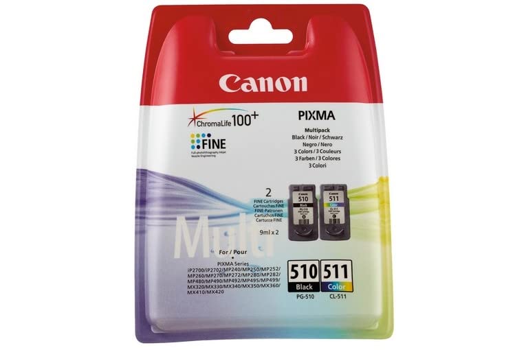 Multipack PG-510/CL-511, Tinte