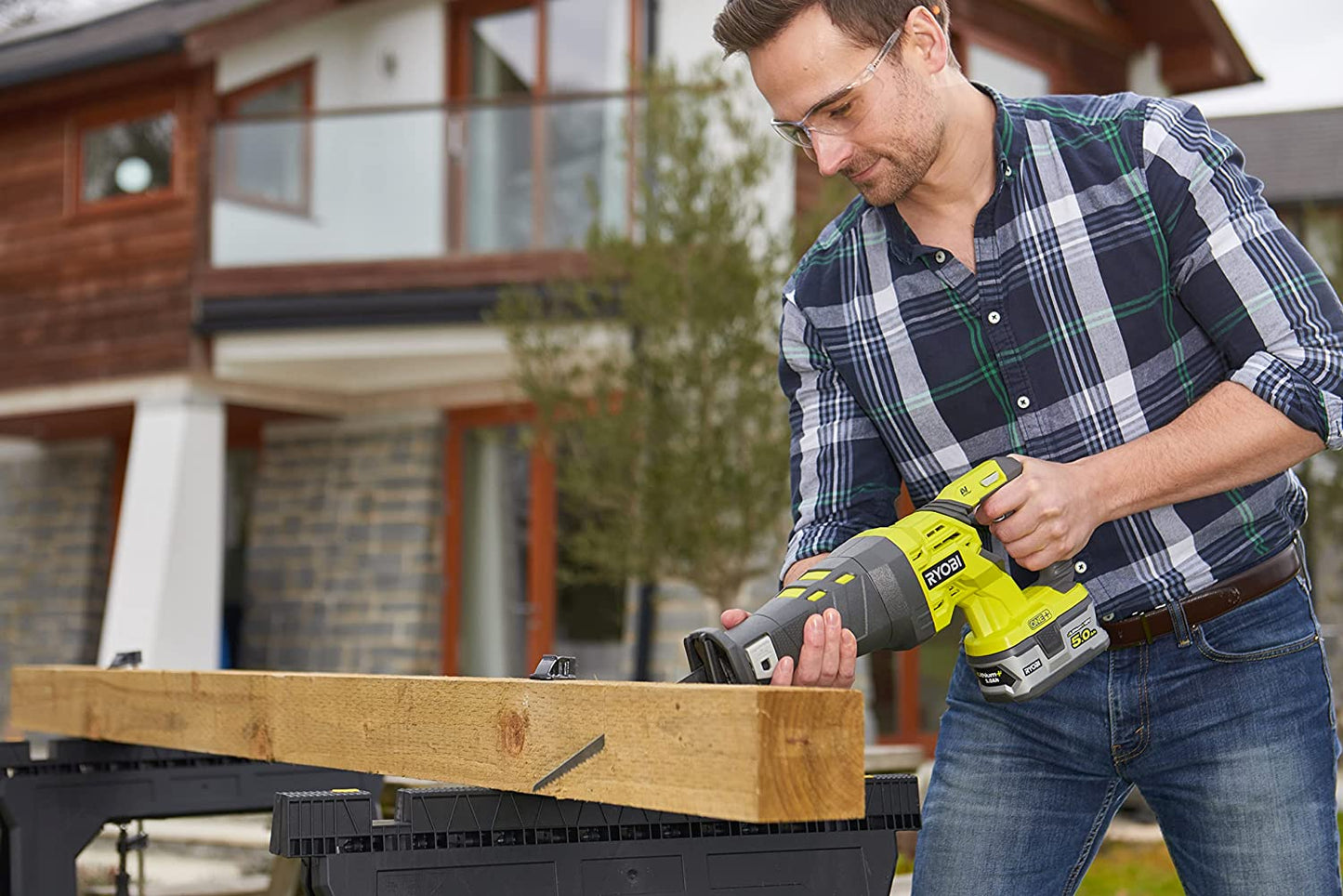 ONE+ Akku-Säbelsäge R18RS-0, 18Volt