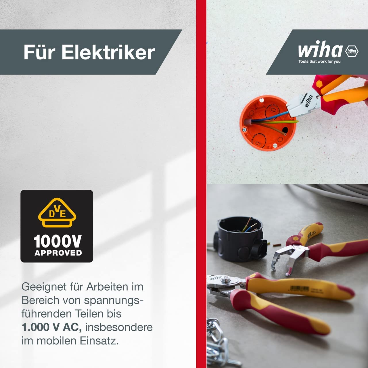 Installationszange TriCut Professional electric, Abisolier-Zange