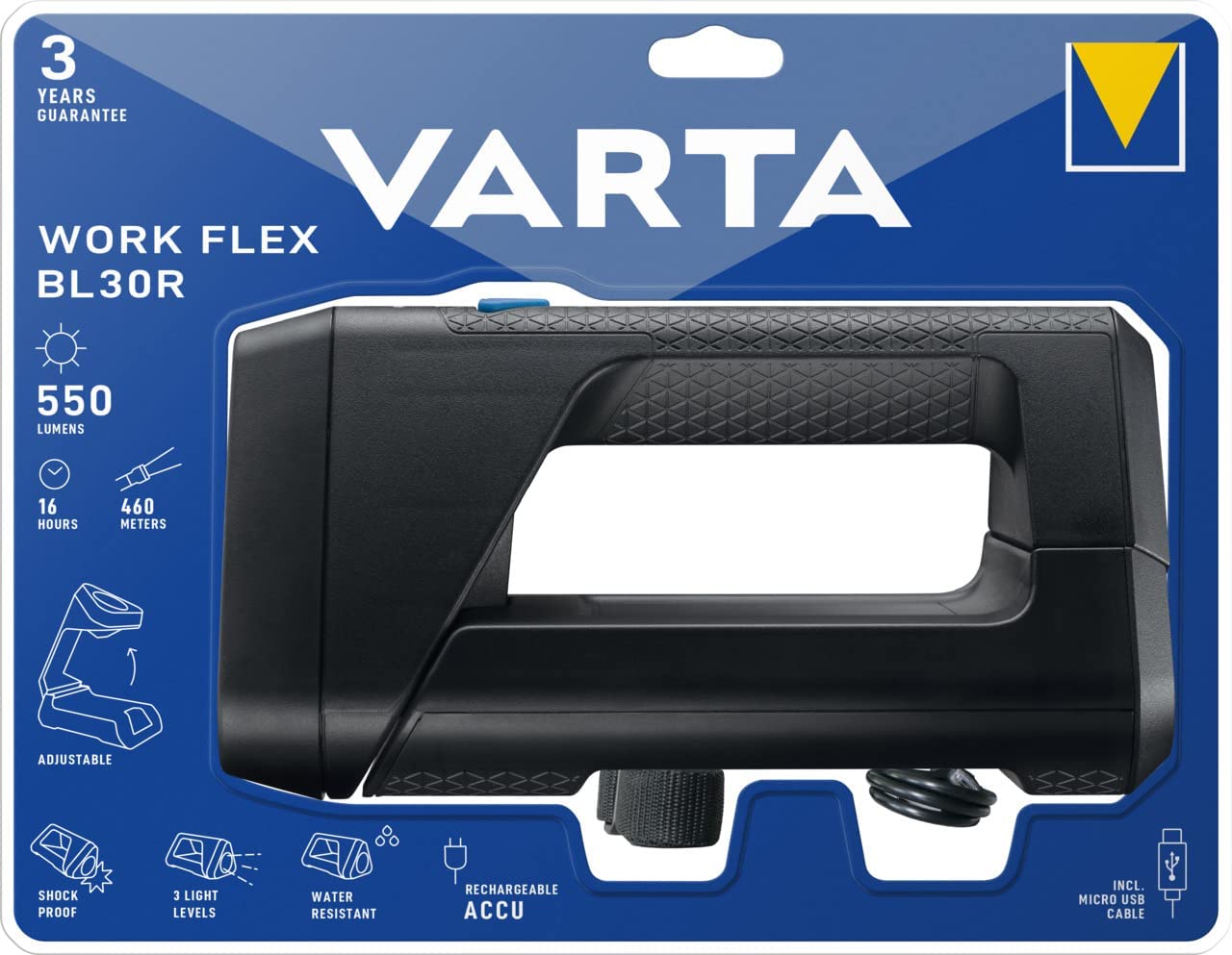 WorkFlex BL30R, Arbeitsleuchte